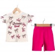 Ukr Коcтюм для дівчинки  з шортами 318  98  4(1)шт.