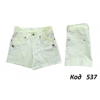 ,Ch Шорти для дівчинки 202 легка тканина 116-140   4шт