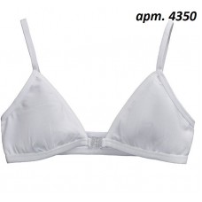 BR Топ для дівчинки 4350,01   БІЛИЙ  06,07.  12(3) шт.