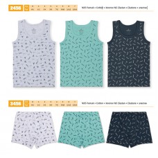 BR Набір6 білизни для хлопчика(майка+боксери) 2456/3456   6(3)шт.