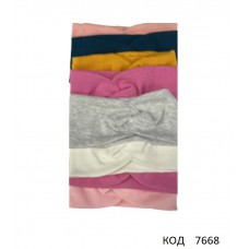 Ukr Пов'язка на голову для дівчинки РУБЧИК  8 шт