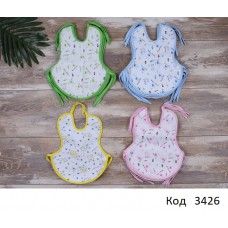 Tr Слинявчик махра Bidilish 021 зав'язка з ручкою  12шт