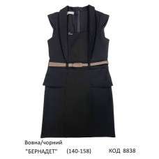 SuzieСн 140-158шерсть Сарафан Сн59608 "БЕРНАДЕТ" чорний 140-158   4шт