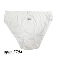 BR Труси жіночі  7704,01  БІЛИЙ  рібана 12(3)шт