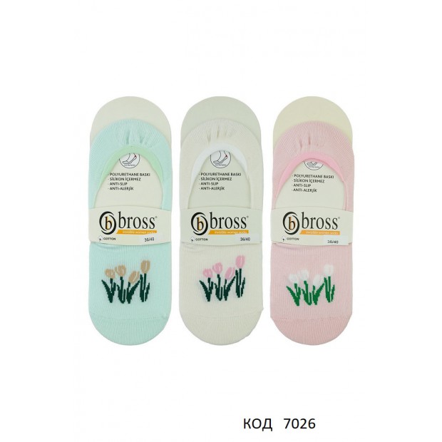 Bross Сліди жіночі    36-40  12 шт.