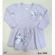 Платье стрейч девочка Fashion 6721   (098-128  5 шт.