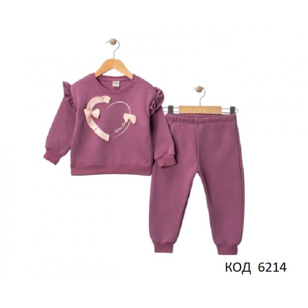 Tr Костюм 3-х нитка начос для дівчинки WOW 10710 1-4 роки 4 шт.