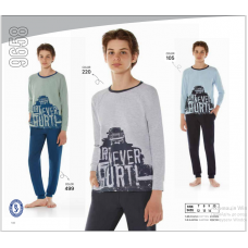 BR Піжама для хлопчика 07-10 стрейч/бавовна  9658    7-10  4 шт.