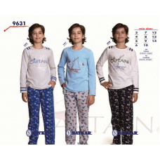 BR Піжама для хлопчика 07-10 стрейч/бавовна  9631    7-10  4 шт.