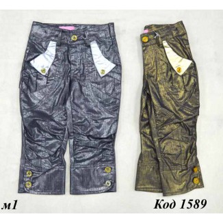 .Ch Бриджі для дівчинки ДЖИНС 700 блиск  5 шт