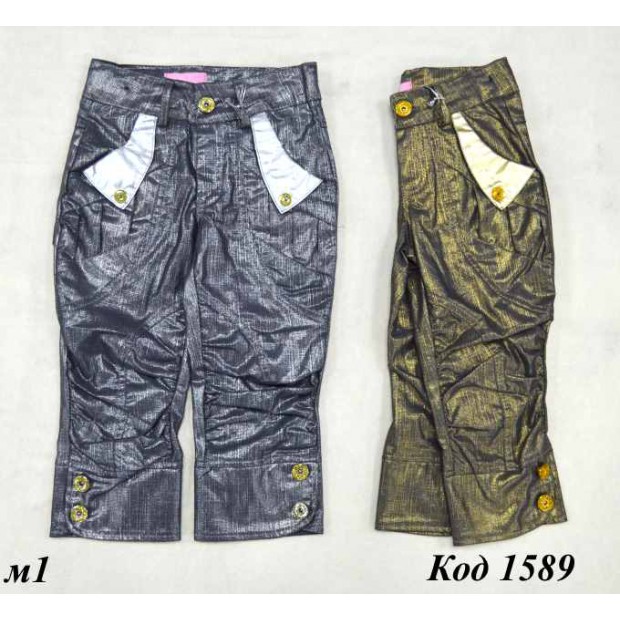 .Ch Бриджі для дівчинки ДЖИНС 700 блиск  5 шт