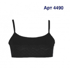 BR Топ для дівчинки 4490,02   ЧОРНИЙ   06,07    12(3) шт.
