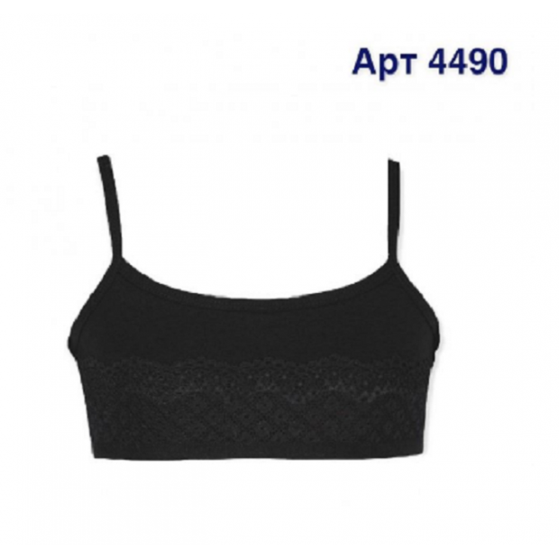 BR Топ для дівчинки 4490,02   ЧОРНИЙ   06,07    12(3) шт.