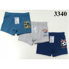 BR Шорти боксери для хлопчика 3340  06   6(3) шт