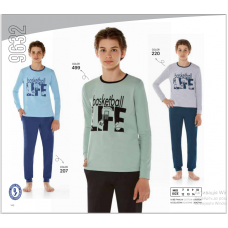 BR Піжама для хлопчика 07-10 стрейч/бавовна  9632   7-10  4 шт.