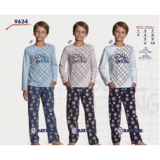 BR Піжама для хлопчика 03-06 стрейч/бавовна  9634    3-6  4 шт.