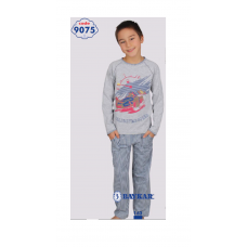 BR Піжама для хлопчика 03-06 стрейч/бавовна  9075    GRI MELANJ(220)сірий меланж 1 шт.