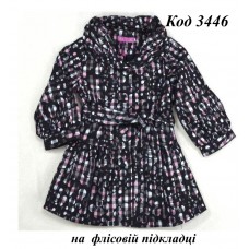 Ch Плащ для дівчинки на флісі (110-134) 5 шт