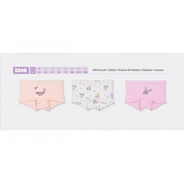 BR Шорти для дівчинки  5346,99    06,    12(6) шт.