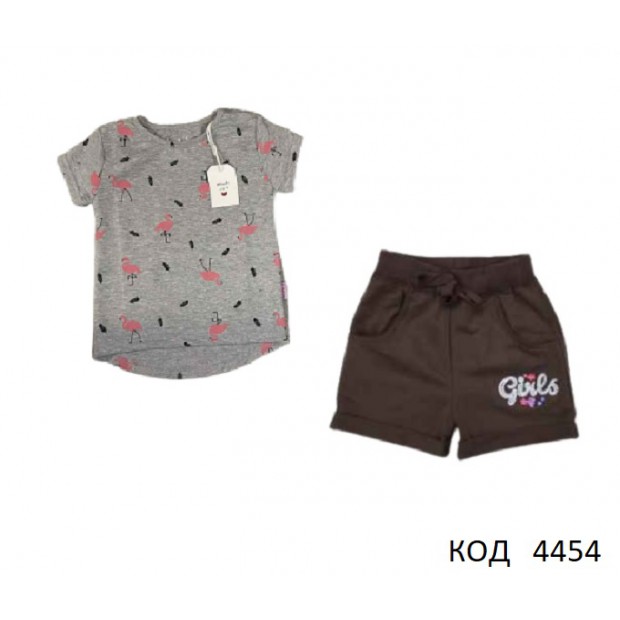Ukr Коcтюм для дівчинки(Футболка+шорти)  92    4(1) шт.