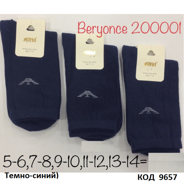 ArtiKatamino Шкарпетки бавовняні для хлопчика Значок 200001 ОДНОТОН  12(3) шт.