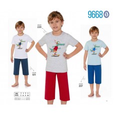 BR Костюм для хлопчика 03-06 (футболка+бриджі)  9668    3-6  4шт.