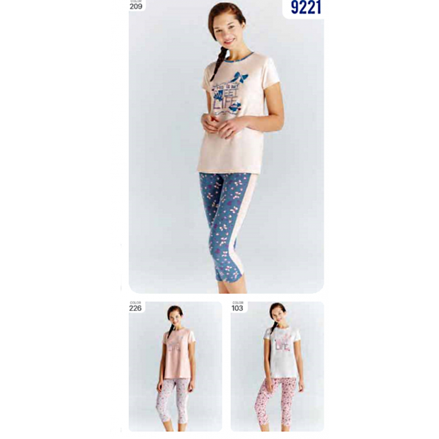 BR Піжама для дівчинки 12,13,14 (футболка+лосиниі)  9221    12,13,14  3шт.