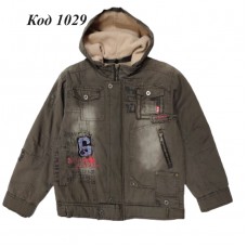 Ch Вітровка Х/Б для хлопчика на флісі WPG (110-134) 5 шт