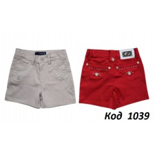 --Ch Шорти для дівчинки Yuke атлас  17-21  5шт