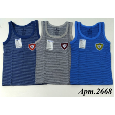 BR  Майка для хлопчика 2668   06,07  6(3) шт