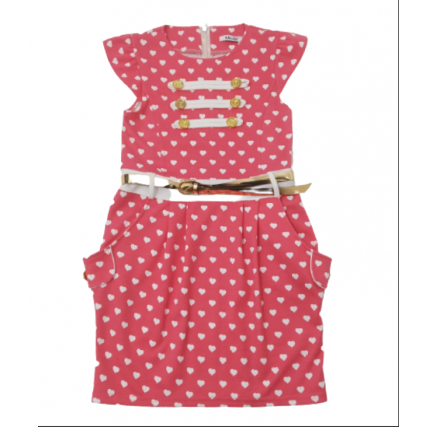 ,Mevis Сукня для дівчинки 1124  122-140  4 шт