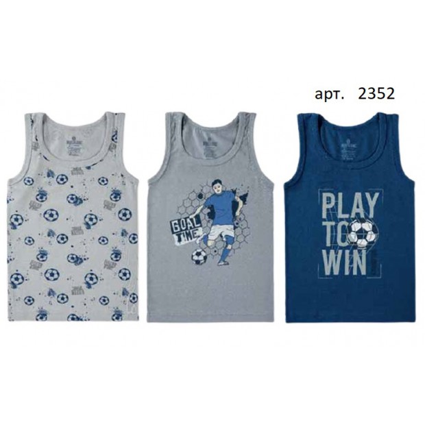 BR Майка для хлопчика 2352   06  6(3) шт