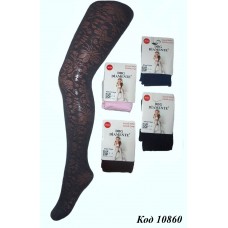 DBG Колготки капронові для дівчинки 102 ЖАККАРД МІКС   86-92/ 116-122  6(3) шт