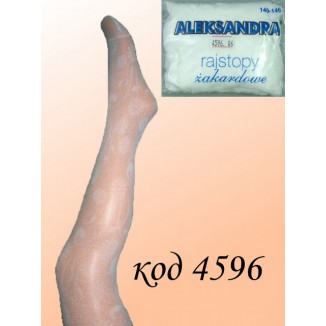 AL Колготки капрон детские жаккард.  20DEN  1шт