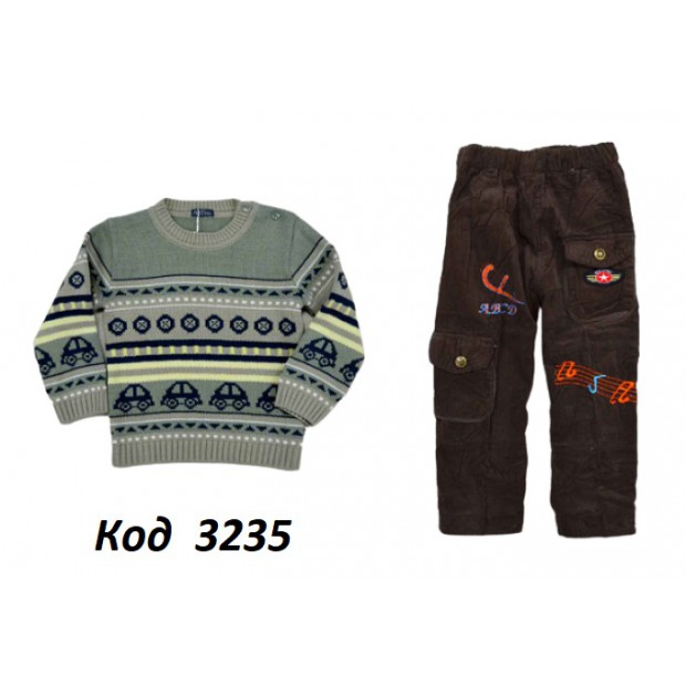 Ch Костюм для хлопчика(світер+ штані фліс)  98   4(1) шт