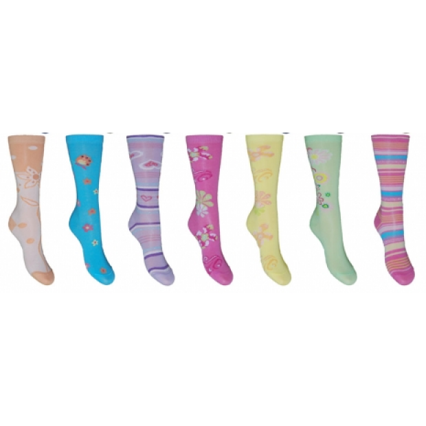 .YO Підколінки бававняні мікс кольорів   20-22/22-24  12(3)шт