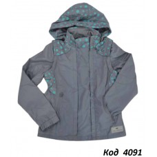 .Ch Вітрівка для дівчинки на трикотажі 23242 Skorpian 128-158 6 шт