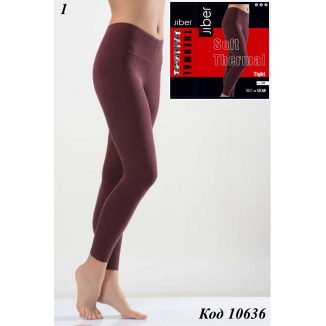 Jiber Термо Лосины женские МЕЛАНЖ    599  S/M//L/XL   1 шт