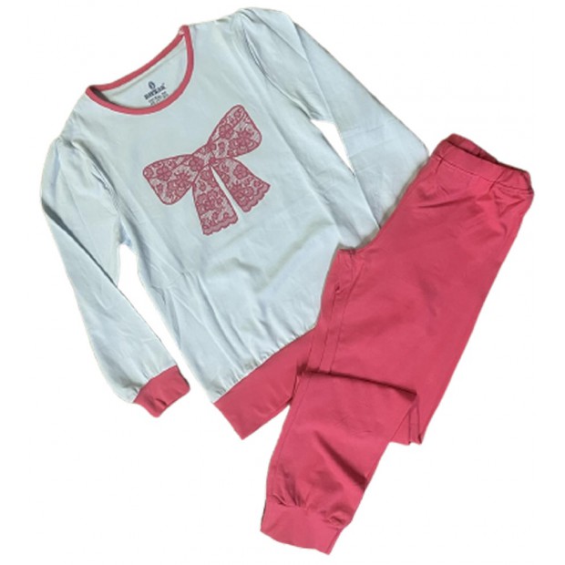 BR Піжама для дівчинки 07-10 стрейч/бавовна  9005    ACIK MAVI(207)блакитний  1шт.