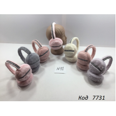 Навушники хутряні  Напис 12(3)шт