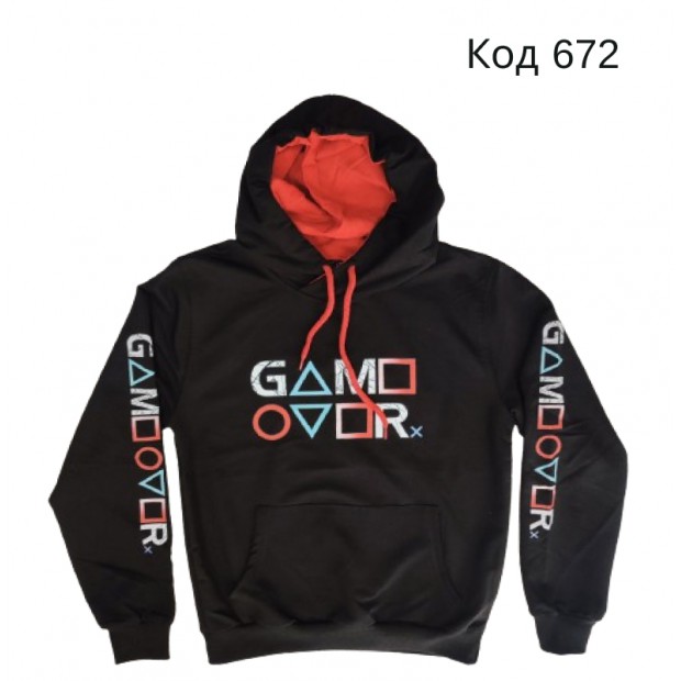 Tr Реглан з капюшоном для хлопчика Bold 6893  140-176  4 шт