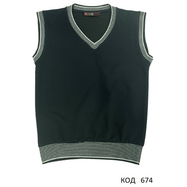 Tr Жилетка трикотаж для хлопчика Kaya  140-176  4/