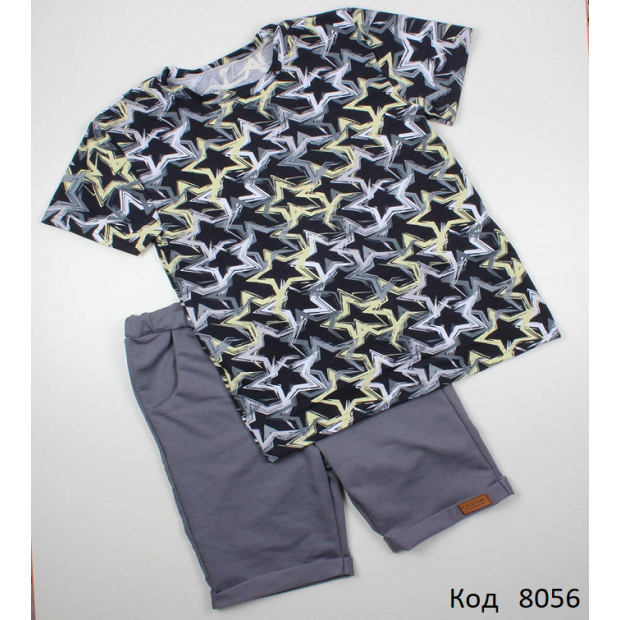 Костюм 2-ка для хлопчика (футболка+бриджі)  Джентельмен 134-146р.3шт