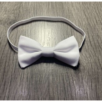 Ukr Краватка-метелик для хлопчика БІЛИЙ 5шт