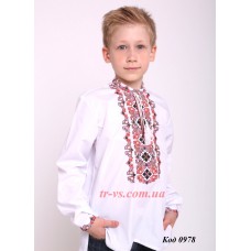 Ukr Вишиванка для хлопчика 4428 машинна вишивка 140-158  4 шт.