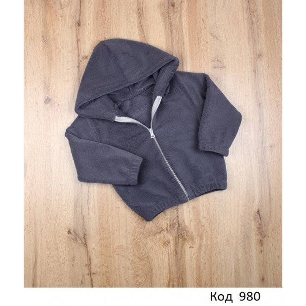 МС Кофта на замку вельсофт КФ-2413   86-98р.3шт