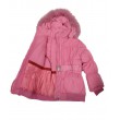Ch Куртка зимова для дівчинки синтапон на флісі Magic 316,розовий.ПОЯС 116-134   4(1)шт
