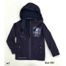 --Ch Віітрівка для хлопчика на трикотажі 9122  ConnonDale L/XL/XXL (104-116)  3 р.