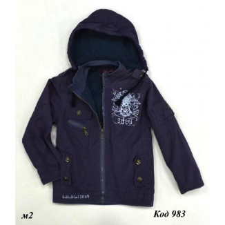 --Ch Віітрівка для хлопчика на трикотажі 9122  ConnonDale L/XL/XXL (104-116)  3 р.