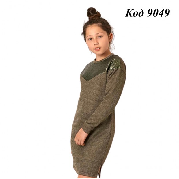 Mevis Туніка для дівчинки начос 2978  152-164  4(3) шт